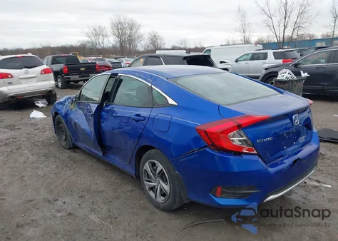 2019 Honda Civic Lx z USA, uszkodzony, nr VIN 2HGFC2F68KH550779
